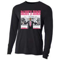 Trump 2024 Take America Back Daddys Home Trump Cooling Performance Long Sleeve Crew