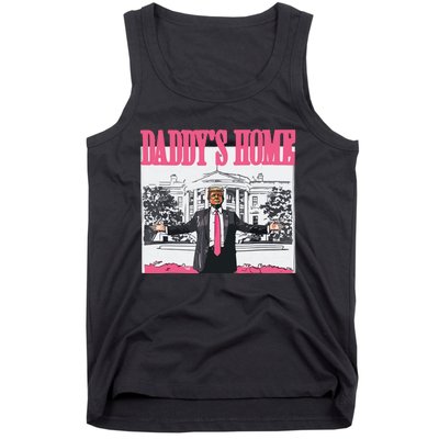 Trump 2024 Take America Back Daddys Home Trump Tank Top