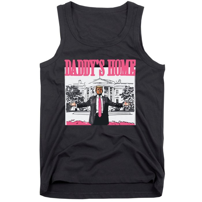 Trump 2024 Take America Back Daddys Home Trump Tank Top