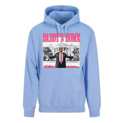 Trump 2024 Take America Back Daddys Home Trump Unisex Surf Hoodie