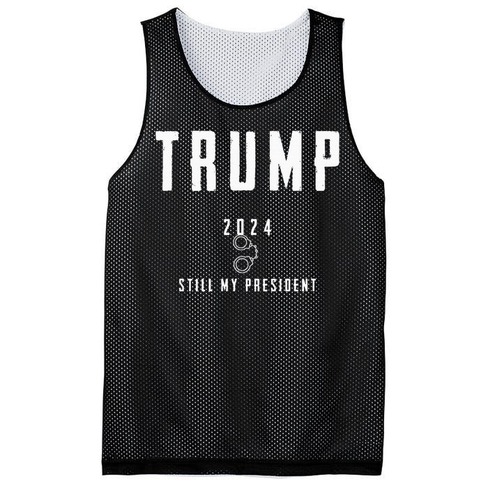 Trump 2024 Mesh Reversible Basketball Jersey Tank