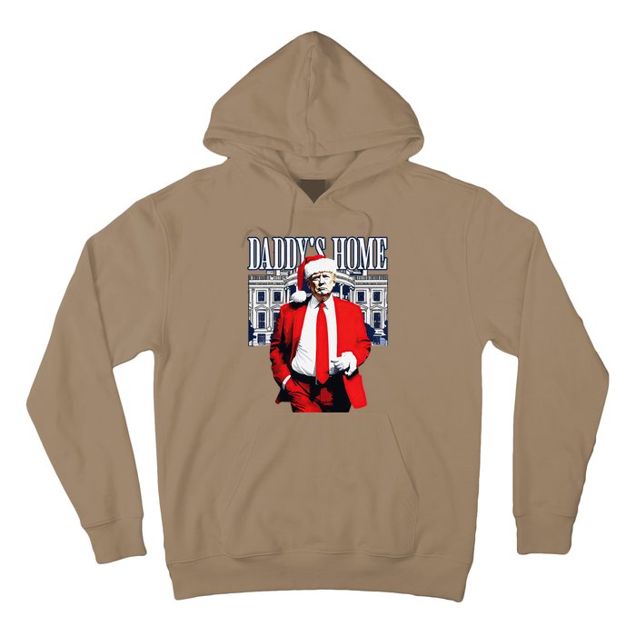 Trump 2024 Take America Back DaddyS Home Trump Christmas Hoodie