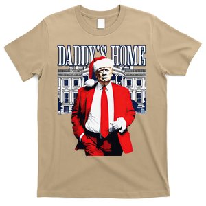 Trump 2024 Take America Back DaddyS Home Trump Christmas T-Shirt