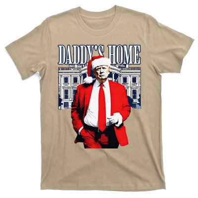 Trump 2024 Take America Back DaddyS Home Trump Christmas T-Shirt