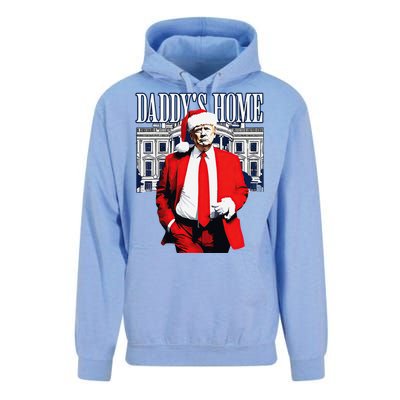 Trump 2024 Take America Back DaddyS Home Trump Christmas Unisex Surf Hoodie