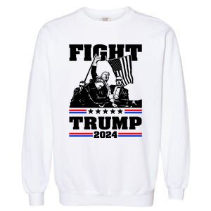 Trump 2024: The Republican Battle Cry Garment-Dyed Sweatshirt