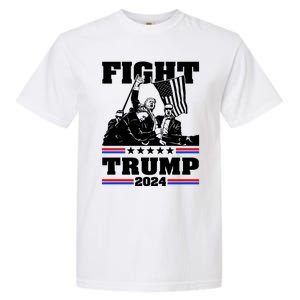 Trump 2024: The Republican Battle Cry Garment-Dyed Heavyweight T-Shirt