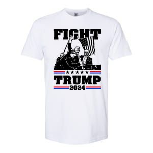 Trump 2024: The Republican Battle Cry Softstyle CVC T-Shirt