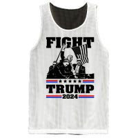 Trump 2024: The Republican Battle Cry Mesh Reversible Basketball Jersey Tank