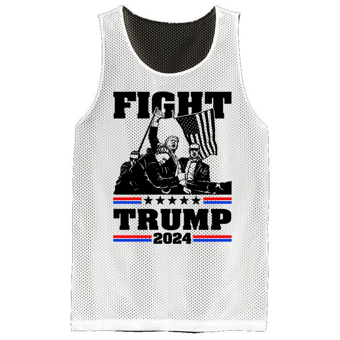 Trump 2024: The Republican Battle Cry Mesh Reversible Basketball Jersey Tank