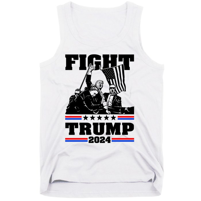 Trump 2024: The Republican Battle Cry Tank Top