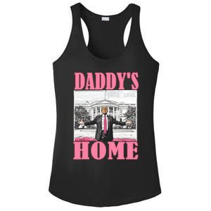 Trump 2024 Take America Back DaddyS Home Trump 2024 Ladies PosiCharge Competitor Racerback Tank