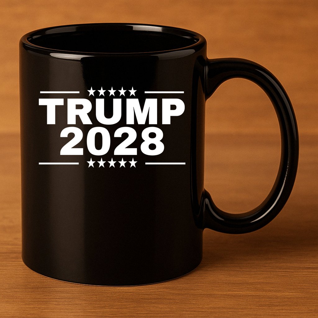 Trump 2028 11oz C Handle Ceramic Mug
