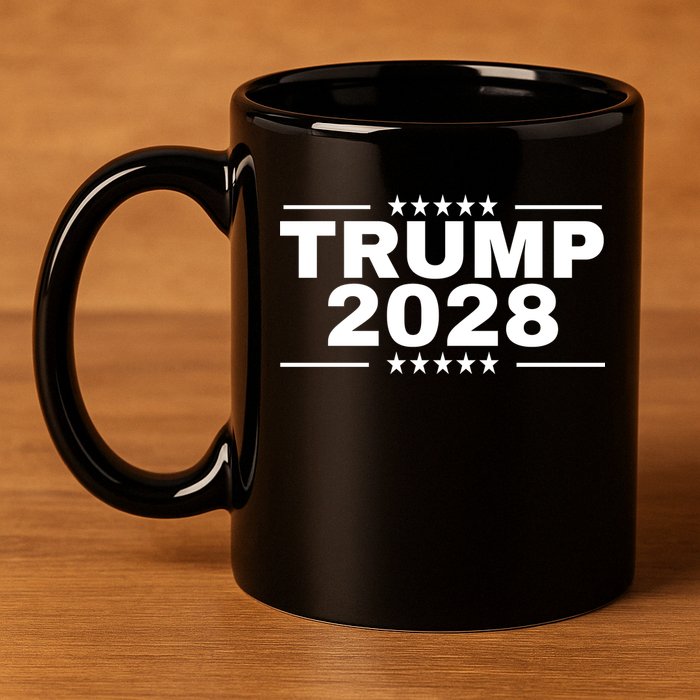 Trump 2028 11oz C Handle Ceramic Mug