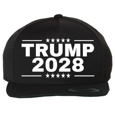 Trump 2028 Wool Snapback Cap