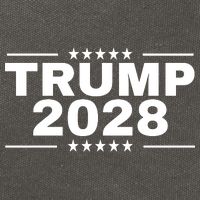 Trump 2028 Cotton Canvas Backpack