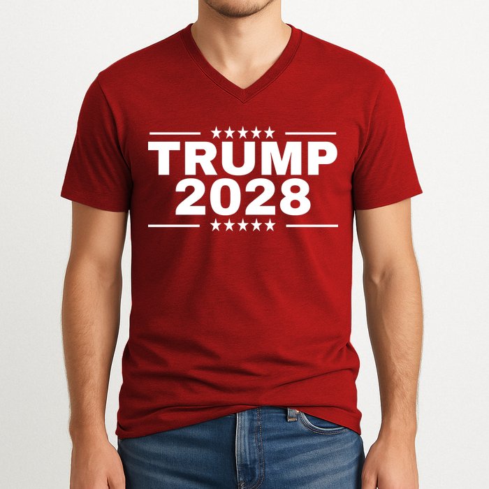 Trump 2028 V-Neck T-Shirt