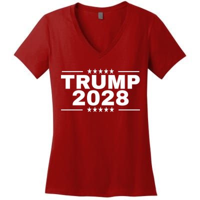 Trump 2028 Women's V-Neck T-Shirt