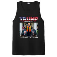 Trump 2024 Take Out The Trash Funny Trump Garbage Man PosiCharge Competitor Tank