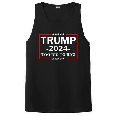 Trump 2024 Too Big To Rig PosiCharge Competitor Tank