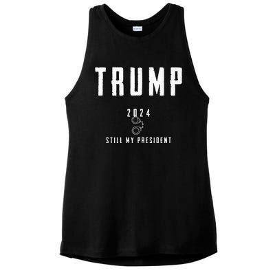 Trump 2024 Ladies PosiCharge Tri-Blend Wicking Tank