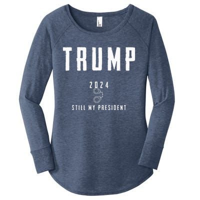 Trump 2024 Women's Perfect Tri Tunic Long Sleeve Shirt