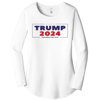 Trump 2024 Women's Perfect Tri Tunic Long Sleeve Shirt