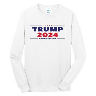 Trump 2024 Tall Long Sleeve T-Shirt