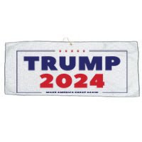 Trump 2024 Large Microfiber Waffle Golf Towel