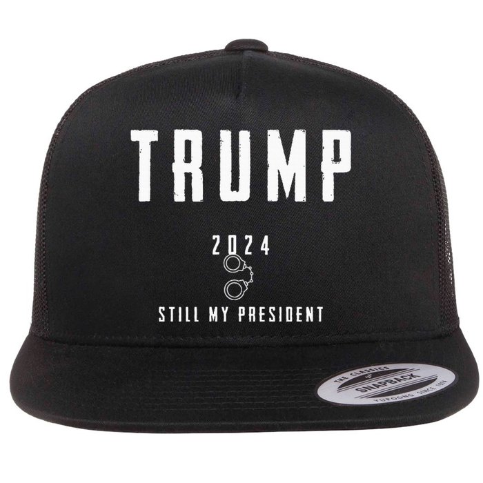 Trump 2024 Flat Bill Trucker Hat