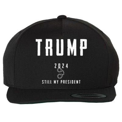 Trump 2024 Wool Snapback Cap