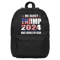 Trump 2024 The Return Make Liberals Cry Again 16 in Basic Backpack