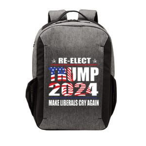 Trump 2024 The Return Make Liberals Cry Again Vector Backpack