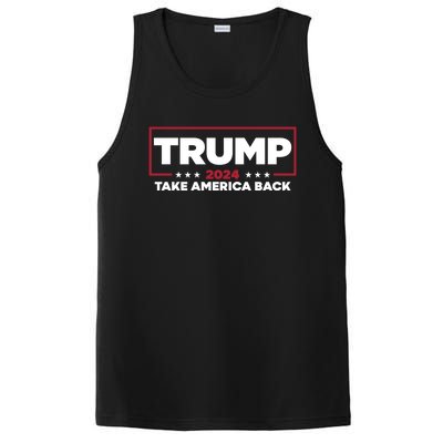 Trump 2024 Take America Back PosiCharge Competitor Tank