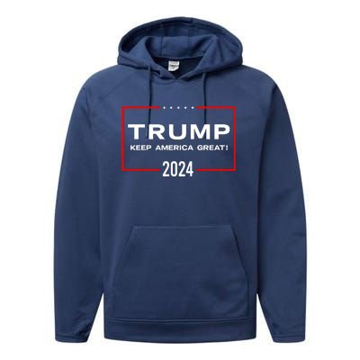 TRUMP 2024! Performance Fleece Hoodie