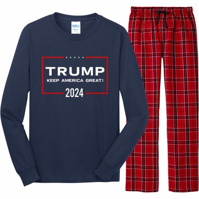 TRUMP 2024! Long Sleeve Pajama Set