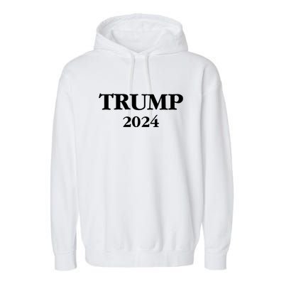 Trump 2024 Garment-Dyed Fleece Hoodie