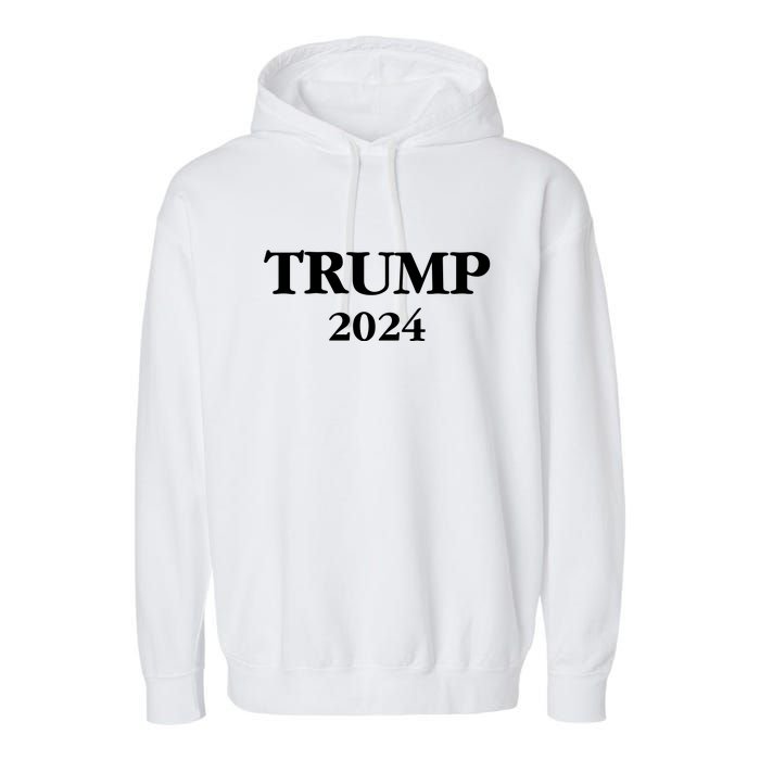 Trump 2024 Garment-Dyed Fleece Hoodie