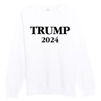 Trump 2024 Premium Crewneck Sweatshirt