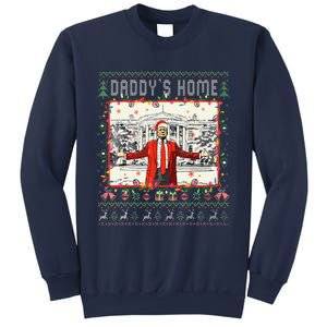 Trump 2024 Take America Back DaddyS Home Trump Xmas 2024 Sweatshirt