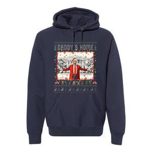 Trump 2024 Take America Back DaddyS Home Trump Xmas 2024 Premium Hoodie