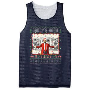 Trump 2024 Take America Back DaddyS Home Trump Xmas 2024 Mesh Reversible Basketball Jersey Tank