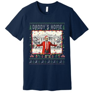 Trump 2024 Take America Back DaddyS Home Trump Xmas 2024 Premium T-Shirt