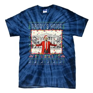 Trump 2024 Take America Back DaddyS Home Trump Xmas 2024 Tie-Dye T-Shirt