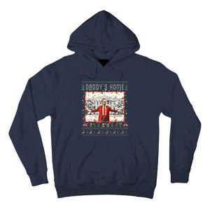 Trump 2024 Take America Back DaddyS Home Trump Xmas 2024 Tall Hoodie