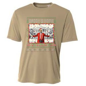 Trump 2024 Take America Back DaddyS Home Trump Xmas 2024 Cooling Performance Crew T-Shirt