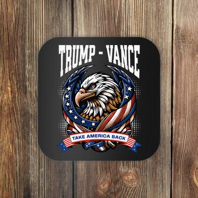 Trump 2024 Trump Vance Take America Back Coaster