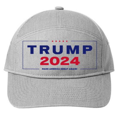 Trump 2024 Take America Back 7-Panel Snapback Hat
