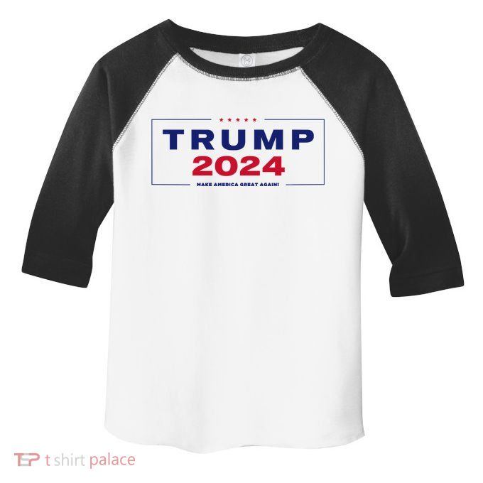 Trump 2024 Take America Back Toddler Fine Jersey T-Shirt