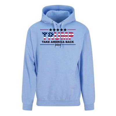 Trump 2024 Take America Back Usa Unisex Surf Hoodie